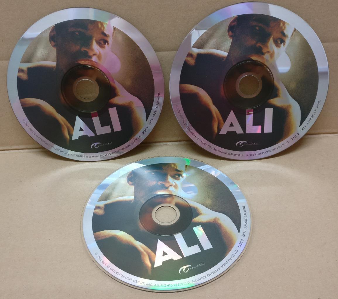 Boxing Movie ALI Will Smith Jamie Foxx Singapore 3x VCD FCS8304