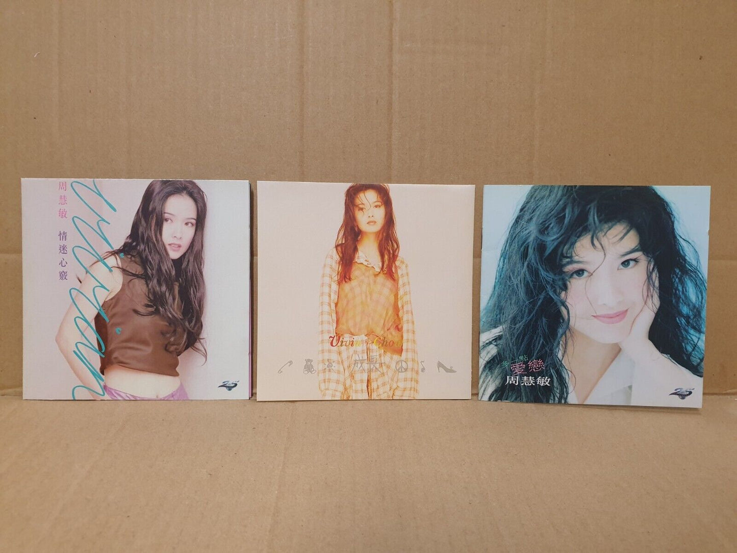 Hong Kong Vivian Chow 周慧敏 周慧敏 7x CD Set Lot Of 7 (FCS10337) G
