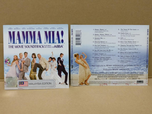 Mamma Mia OST ABBA Songs Rare Malaysia Edition 2008 CD FCS8677