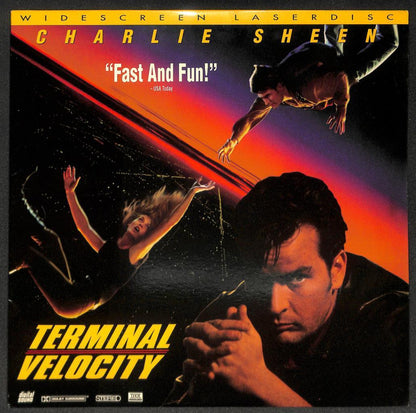 Movie Terminal Velocity Charlie Sheen Rare Japan Laserdisc LD1566