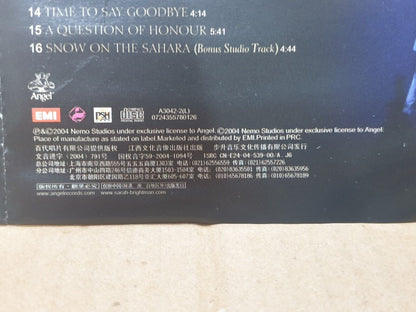 Sarah Brightman Live From Vegas 2004 China English CD (FCS10218)