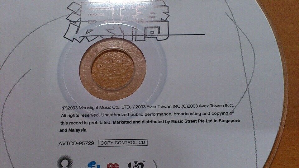 Taiwan Wu Bai 伍佰 & China Blue 泪桥 2003 Singapore/Malaysia Only Chinese CD FCS611