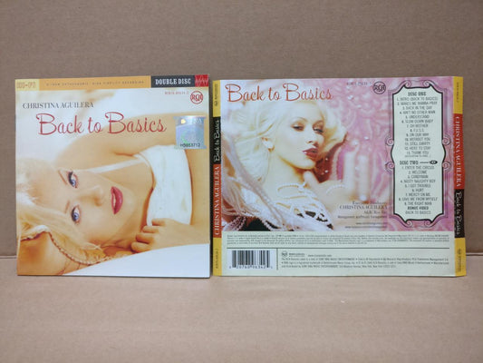 Mega Rare Christina Aguilera Back To Basics 2006 Malaysia 2x CD FCS8564
