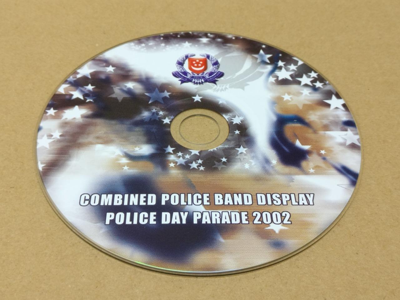 Combined Police Band Display Polis Day Parade 2002 Rare Singapore CD FCS8681