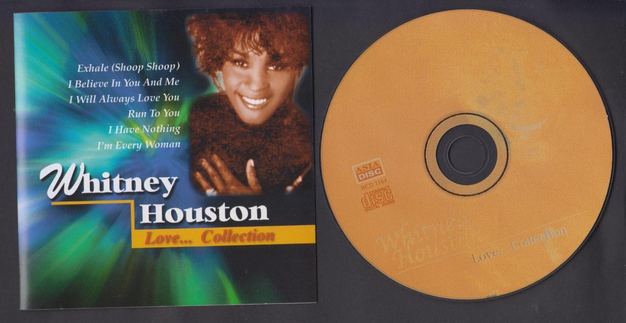 New & Unsealed Mega Rare Whitney Houston On Cover Malaysia CD FCS6932