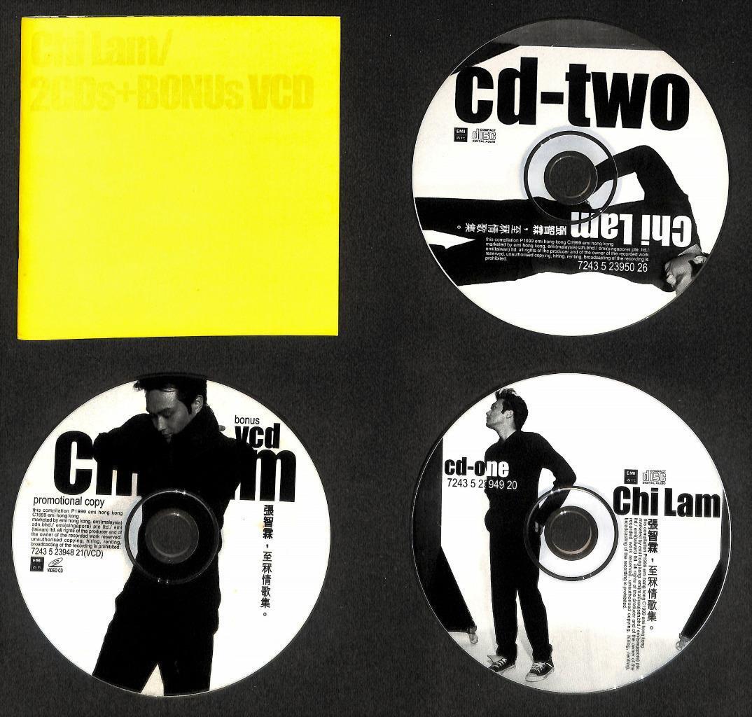 Hong Kong Chi Lam 张智霖 至冧情歌集 1999 2x CD + Bonus VCD FCS8277