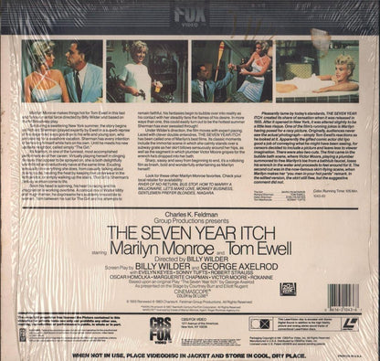 Movie The Seven Year Itch Marilyn Monroe 1988 with Shrink USA Laserdisc LD LD508