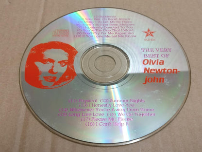 Mega Rare Olivia Newton-John On Cover Only Singapore English CD FCS9991