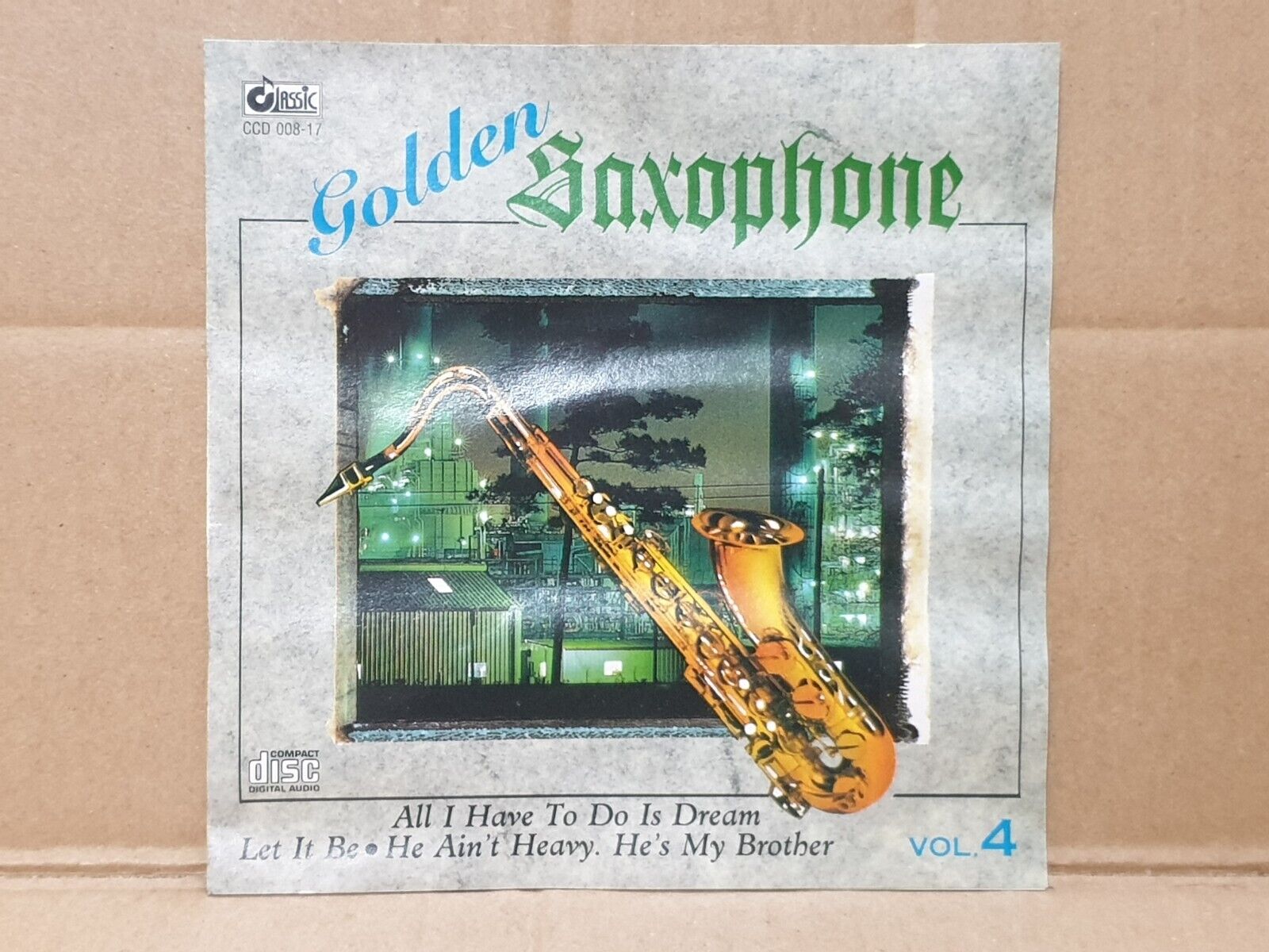Golden Saxophone Instrumental Music English Oldies 10x CD Lot Of 10 (FCS10317) H