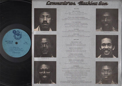 Commodores Band Lionel Richie Machine Gun 1974 Rare Blue Singapore LP ELP1884