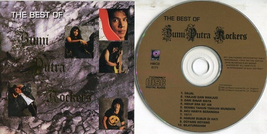 Rare Best Of Bumi Putra Malaysia Malay Rockers 1995 Singapore CD FCS2376