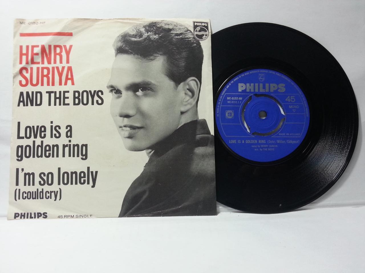 Mega Rare Indonesia Malay Henry Suriya & The Boys Philips English 7" CEP2796