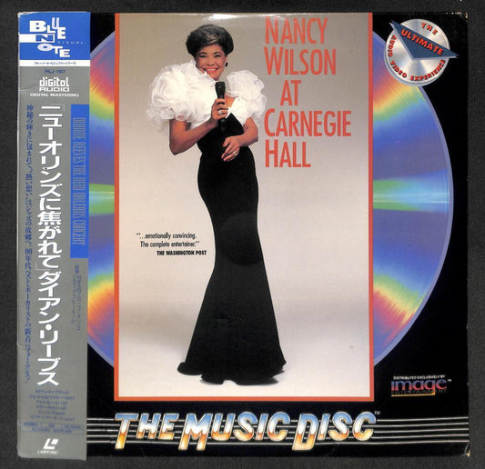 Nancy Wilson At Carnegie Hall With OBI USA Laserdisc LD1475