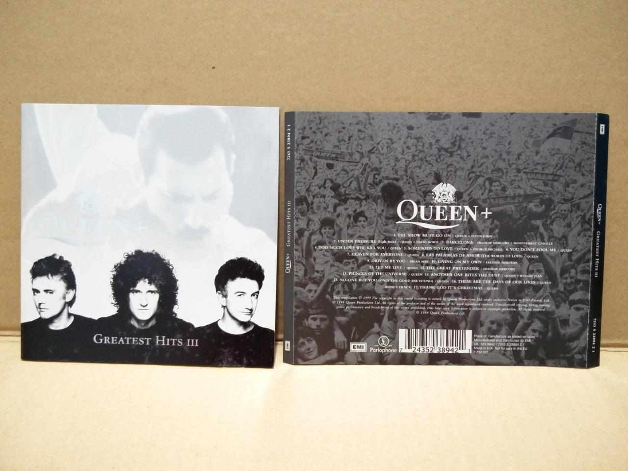 Queen Band Freddie Mercury Greatest Hits III 1999 Mega Rare Hong Kong CD FCS7658