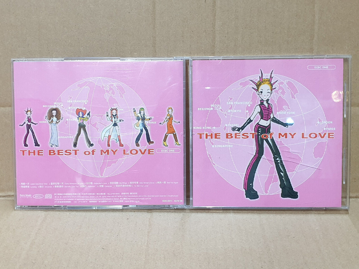 Taiwan Coco Lee 李玟 The Best of My Love 2000 Chinese 2x CD (FCB2543) E
