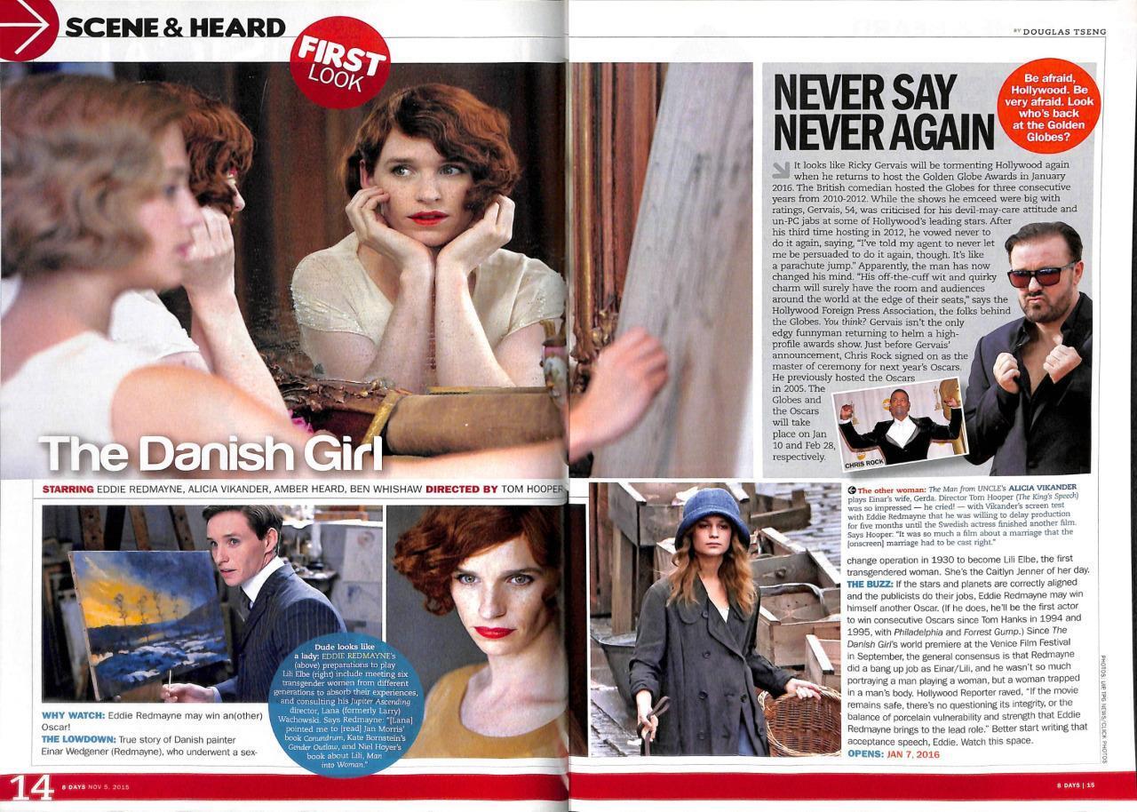 8 Days  Singapore Magazine Daniel Craig Bond 007 Handsome Macho Man (8D1307a