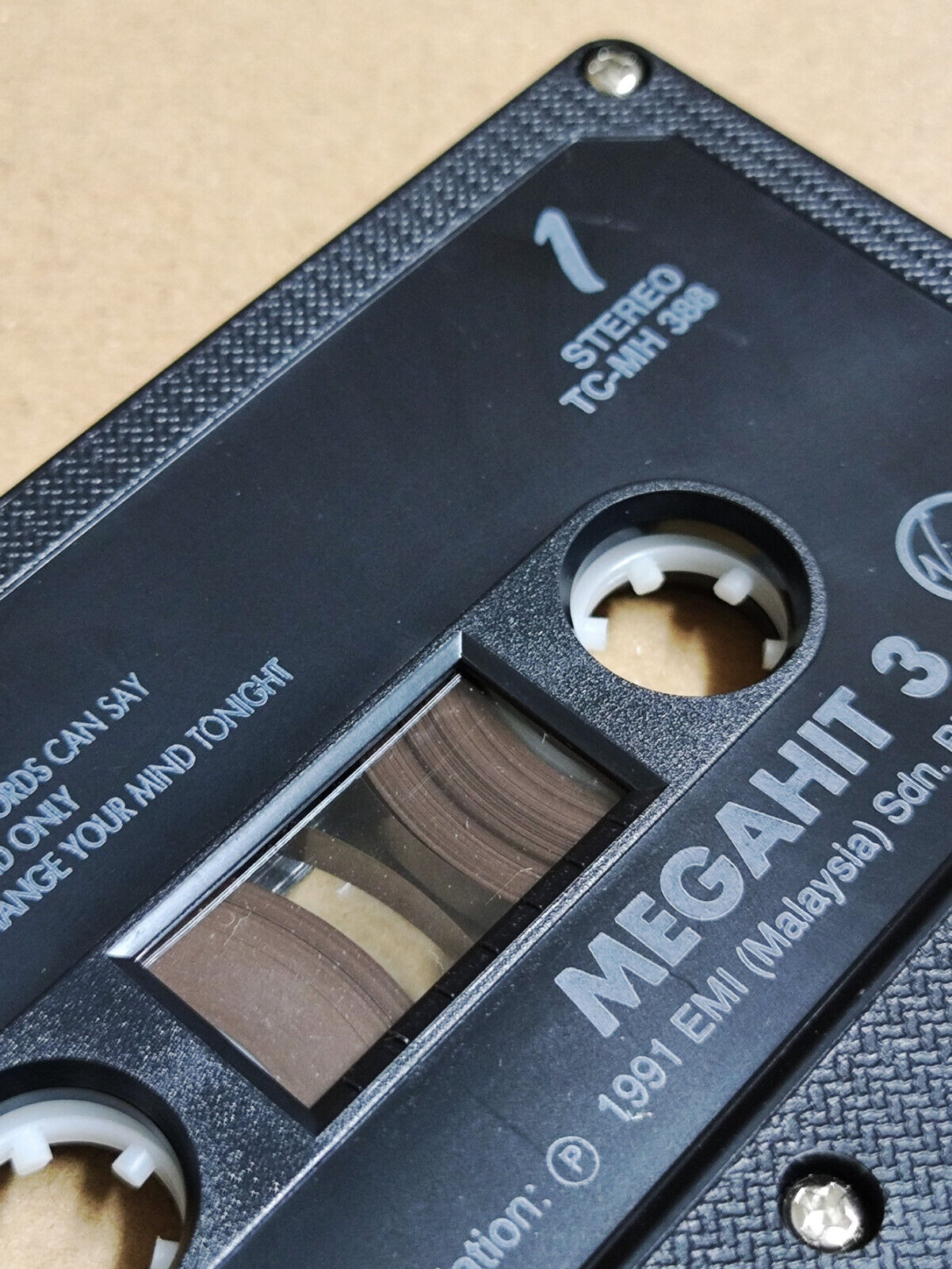 AMM68 MEGA HIT 3 PAULA ABDUL ROXETTE 1991 EMI MALAYSIA ENGLISH CASSETTE (CS2298)
