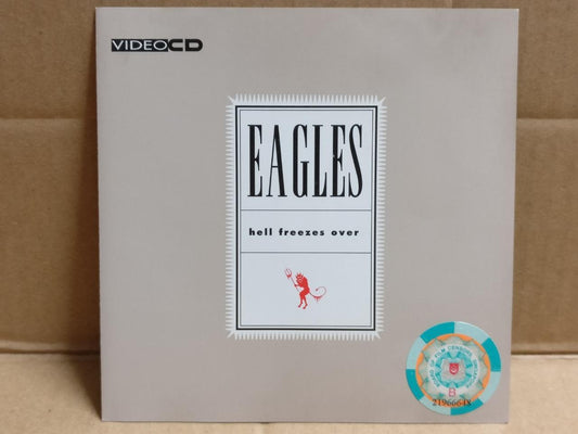 Eagles Hell Freezes Over 1994 Singapore Censor Sticker 2x VCD Video CD FCS9807