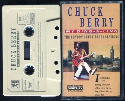 Chuck Berry 1990 My Ding A Ling Rare Roots Label Portugal Cassette 卡帶 磁帶 CS008