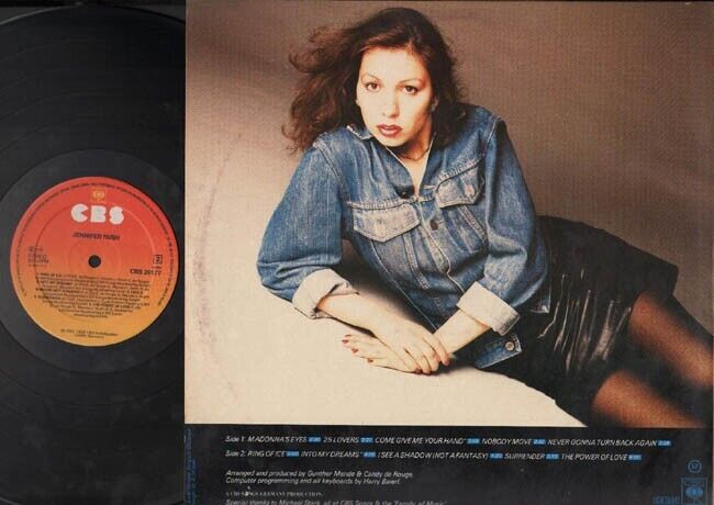 Jennifer Rush 1984 CBS Holland 12" LP NOT EP CD ELP1373