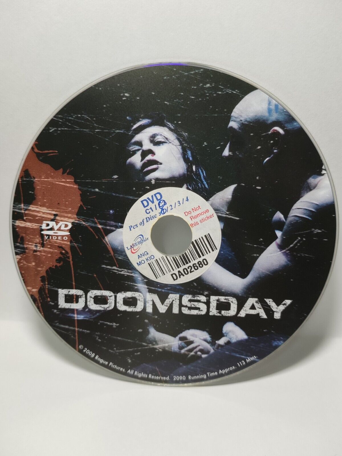 Movie Doomsday Rhona Mitra DVD Disc Only NO Case & Art Work Cover (SD003)