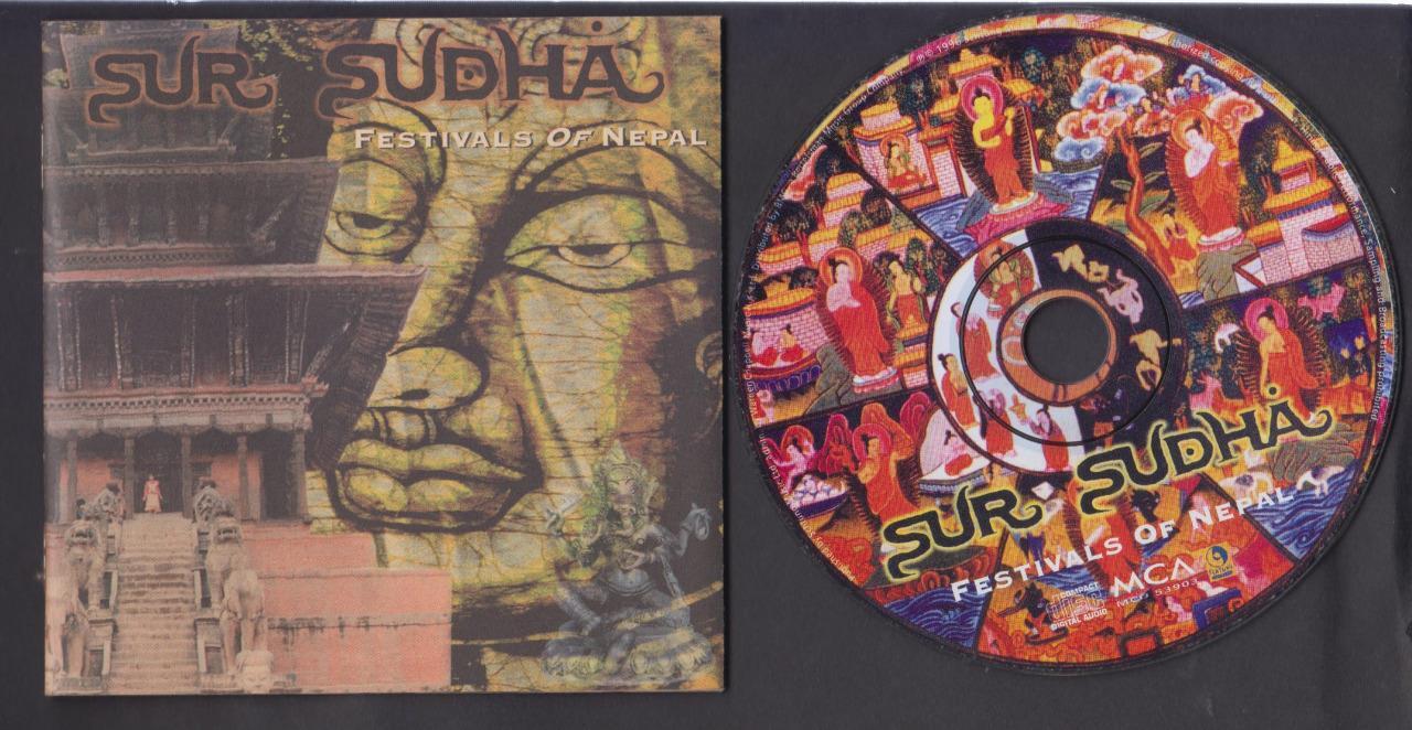 Rare Sur Sudha Festivals Of Nepal Instrumental Buddhist Music 1996 CD FCS7157