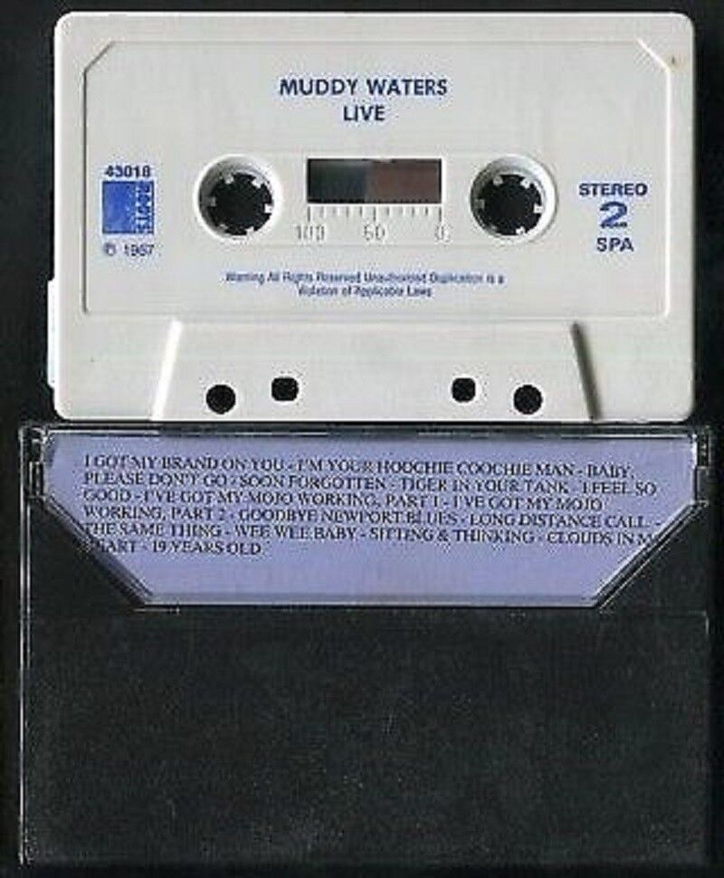 Muddy Waters Live 1989 Mega Rare Singapore Cassette CS1768