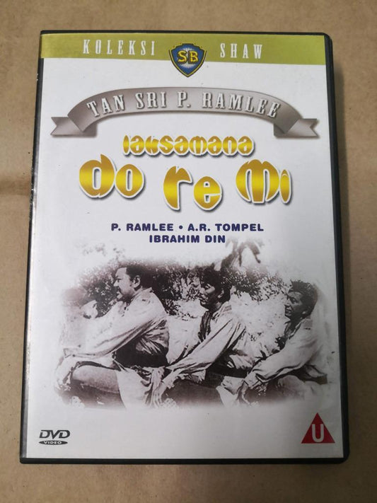 Shaw Brothers Singapore Malay Movie Laksamana Do Re Mi P. Ramlee DVD FCB2104