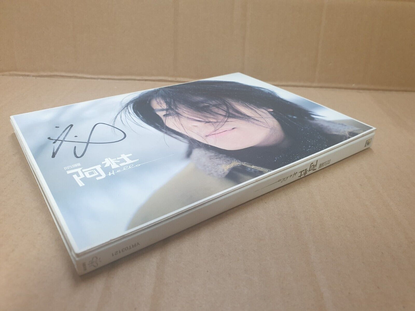 Singapore Ah Du 阿杜 杜成义 Hello 哈囉 2003 Taiwan Autograph Chinese CD (FCB2465)