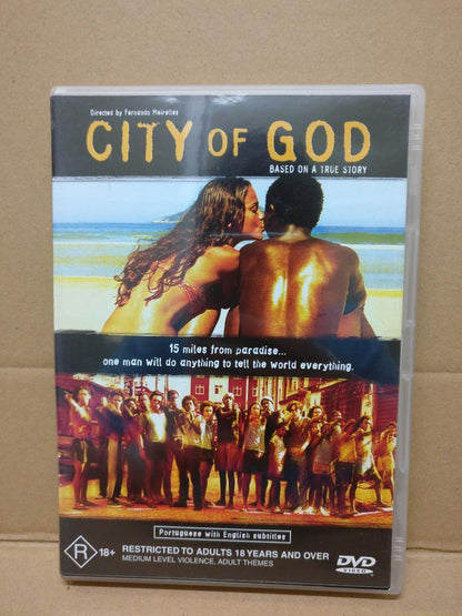 Movie City Of God Alexandre R. Portuguese With Eng Sub Australia DVD FCB1389