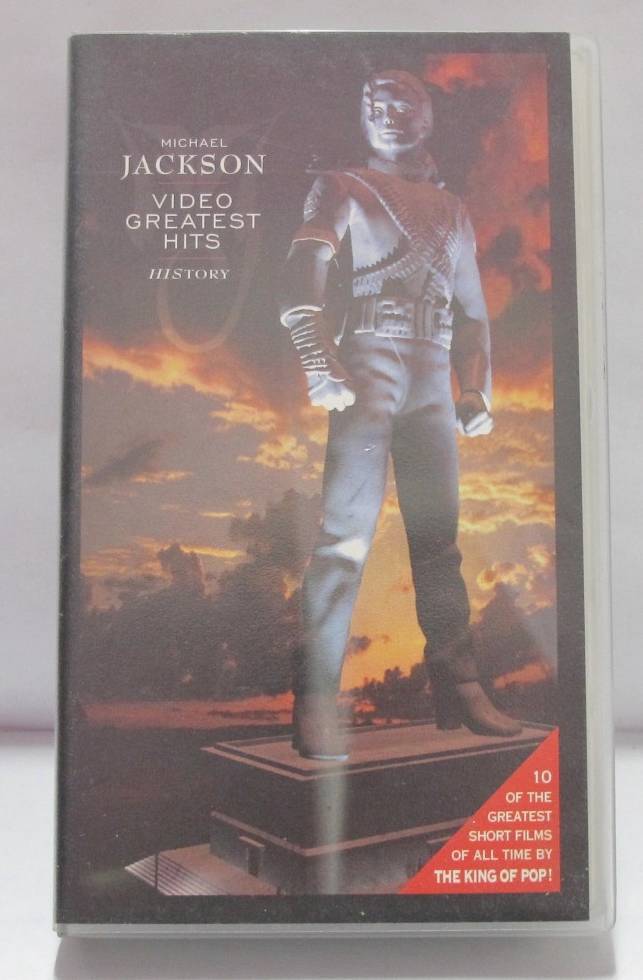 Mega Rare Michael Jackson History 1995 VHS Tape PAL Sony Singapore Censor FCB387