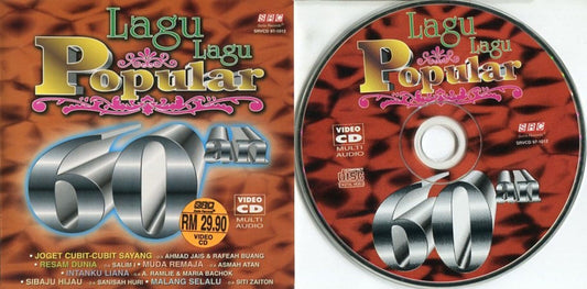 Malaysia Malay Popular 60 an Ahmad Jais A Ramlee Sanisah Huri 1997 VCD FCS1486