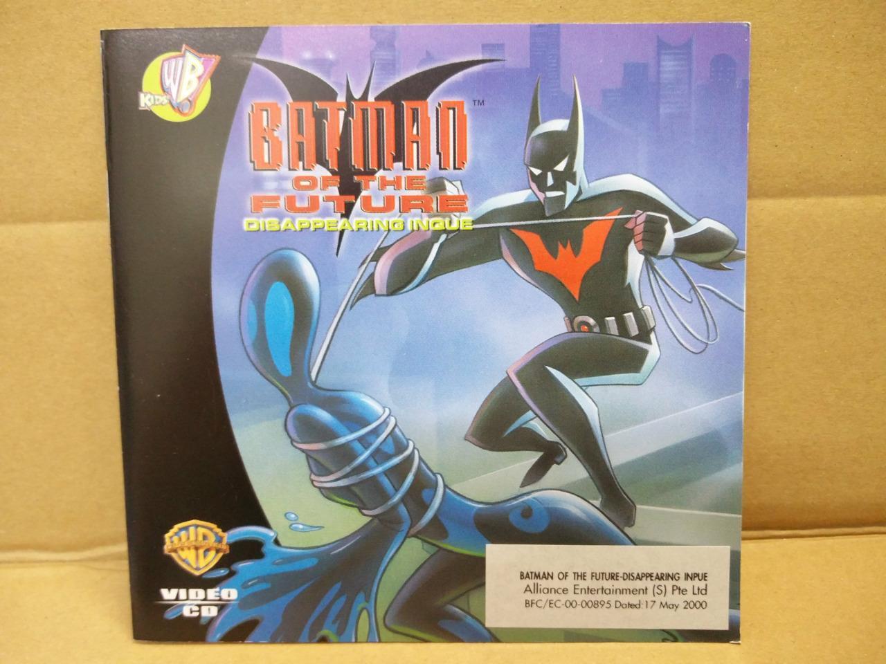 Cartoon Animation Batman Of The Future Disappearing Inque Singapore VCD FCS8321