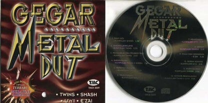 Malaysia Malay Band GEGAR Metal Dut Twins Smash Unl E'zal CD FCS1463