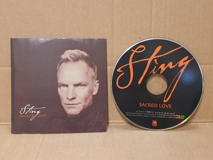 Sting 2003 Sacred Love Inside Send Your Love English Singapore CD (FCS10552)