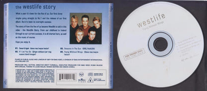 Mega Rare Westlife The Westlife Story 1999 Singapore CD + Video CD VCD FCS7044