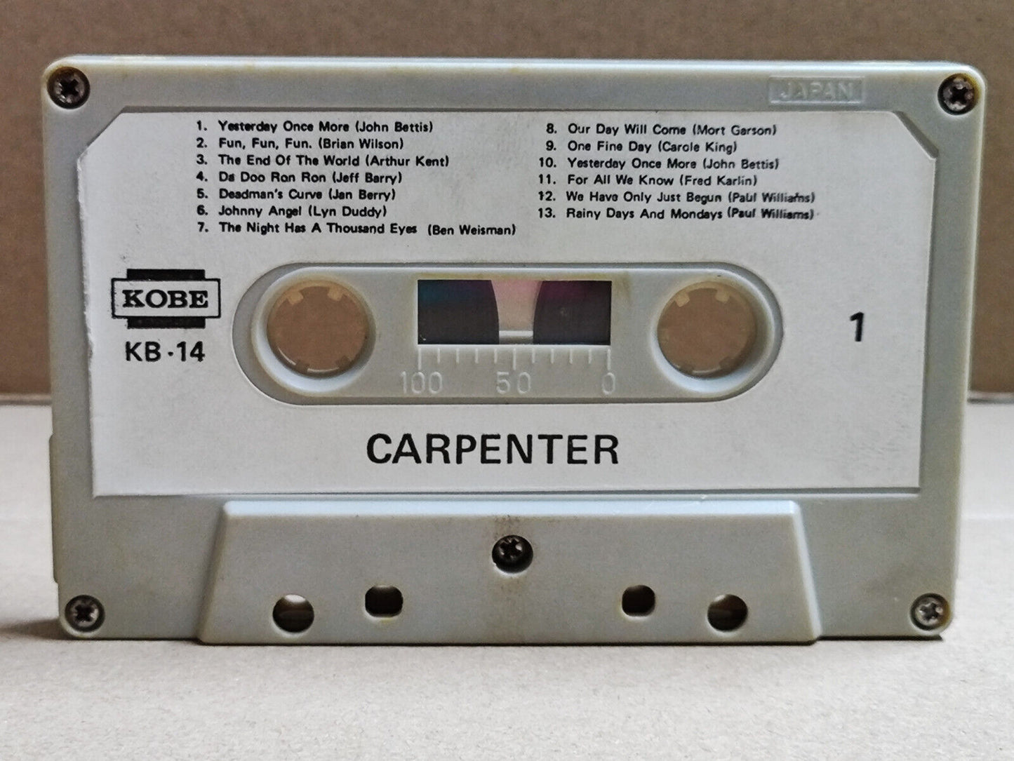 AMM68 CARPENTERS NOW AND THEN ONE FINE DAY ENGLISH CASSETTE (CS2275)