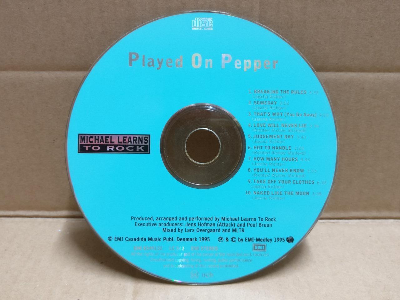 Michael Learns To Rock MLTR Played On Pepper 1995 Denmark English CD FCS9901