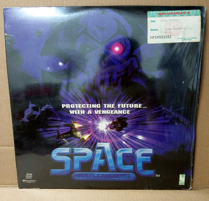 Movie Space Marines Billy Wirth With Singapore Censor Sticker Laserdisc LD1092