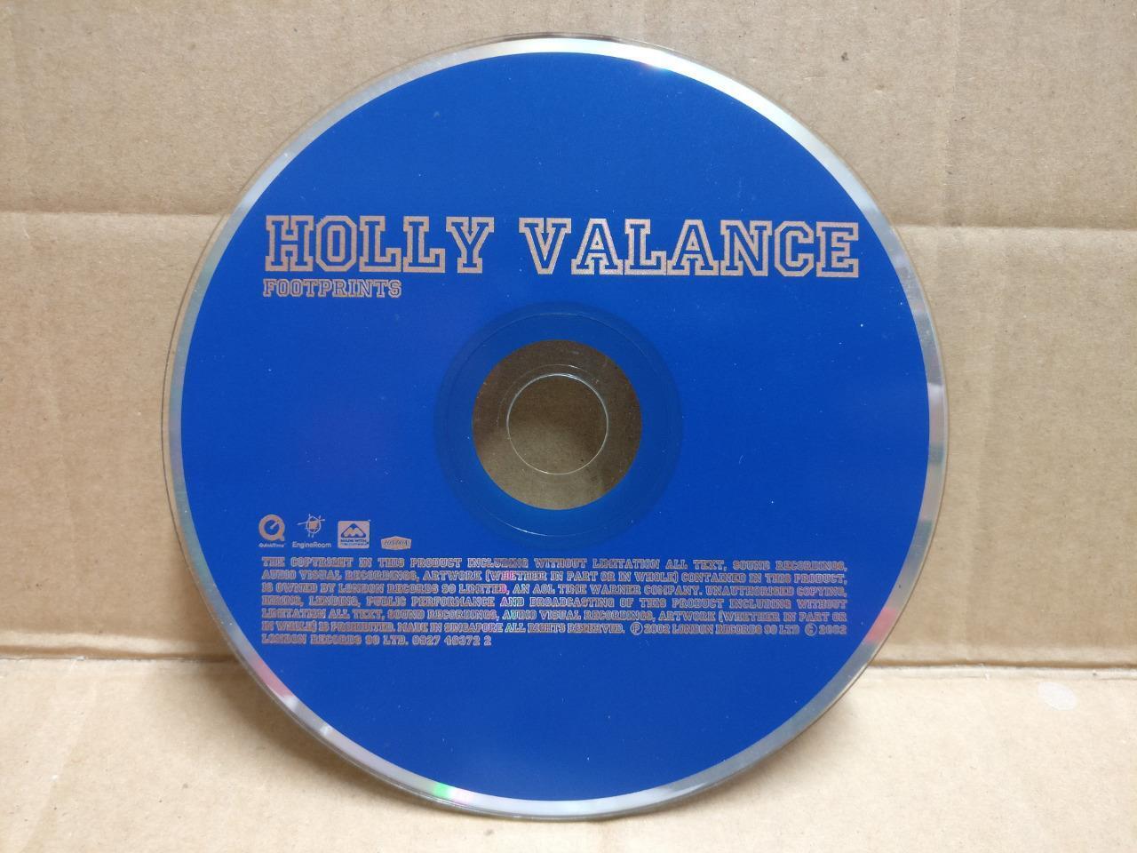 AMM Holly Valance Footprints 2002 Rare Singapore English CD FCS10046 (No Case)