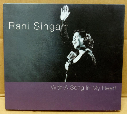Singapore Rare Jazz Singer Rani Singam With A Song In My Heart 2004 CD FCB1756