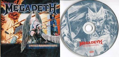 Megadeth United Abnominations 2007 CD FCS4768