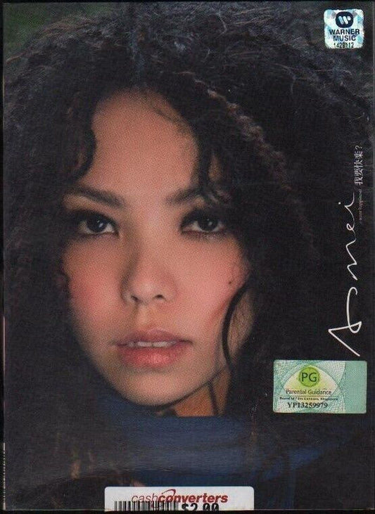 Taiwan A-Mei Zhang Hui Mei 张惠妹 我要快乐？2006 Rare Singapore Only CD + DVD FCB010