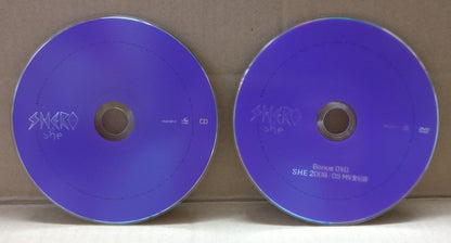 Taiwan S.H.E. SHE Selina Hebe Ella Shero 爱就对了 2010 CD + Bonus DVD FCS9692