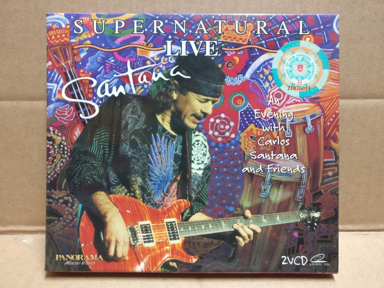 Santana Supernatural Live 2000 Love Of My Life Hong Kong Video CD 2x VCD FCB1973