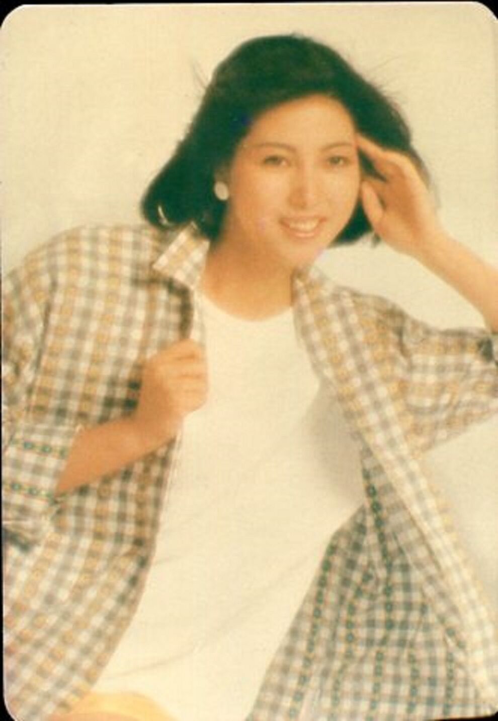 China HK Actress Mitsubishi Pretty Woman Color Paper Photo Not Postcard PC402