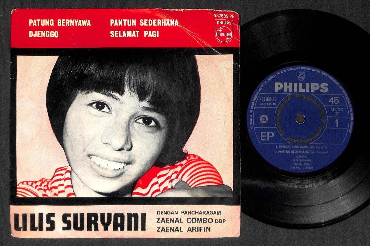 Singapore Malay Diva Lilis Suryani & Mega Rare Zaenal Combo Band 7" MEP526