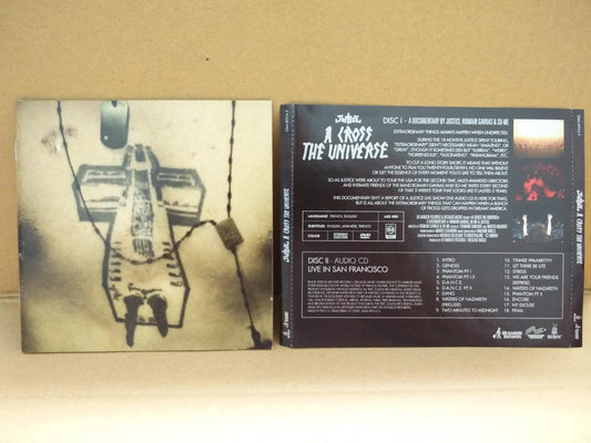 Documentary Justice A Cross The Universe EU CD + DVD English French FCS7692