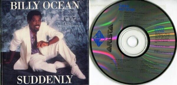 Mega Rare Billy Ocean Suddenly 1984 Zomba English Made In Japan Disc CD FCS681