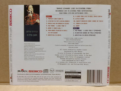 Annie Lennox In The Park 1995 Singapore Censor Sticker Video CD 2x VCD FCS9600